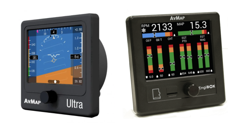 Pack AvMap Ultra EFIS + EngiBOX – solution embarquée ULM